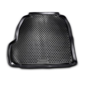 Cadillac CTS Trunk Mat - Omac - TPE - Black - '08-'13 Cadillac CTS Trunk Mat - Omac - TPE - Black - '08-'13